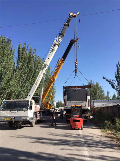 法库县港口集装箱搬运案例